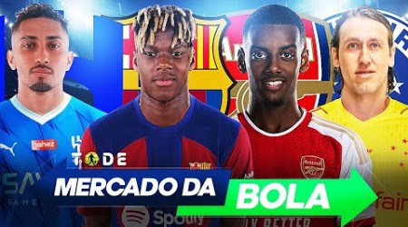 ARSENAL pode gastar 115 M por ISAK l BARCELONA quer vender RAPHINHA e trazer N. WILLIAMS l CÁSSIO e+