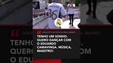 O Ancelotti realizando o sonho de todos nós 