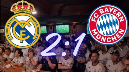 WE’RE IN THE FINAL! EMOTIONS, GOALS &amp; REACTIONS! Real Madrid vs Bayern 2-1 | Peña Madridista NYC