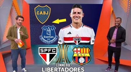 JAMES RODRIGUEZ VAI PRA ONDE? EVERTON? BOCA? ULTIMAS NOTÍCIAS DO SÃO PAULO! NOTÍCIAS DO SPFC HOJE