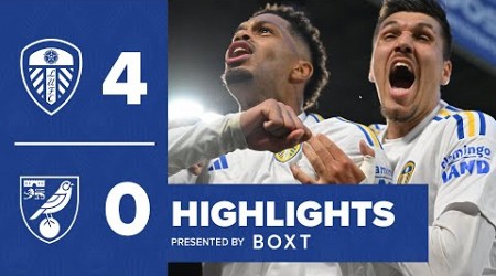 LEEDS ARE GOING TO WEMBLEY! Leeds United 4-0 Norwich City (Agg: 4-0) | EFL Championship Play-off