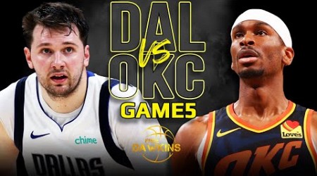 Dallas Mavericks vs OKC Thunder Game 5 Full Highlights | 2024 WCSF | FreeDawkins