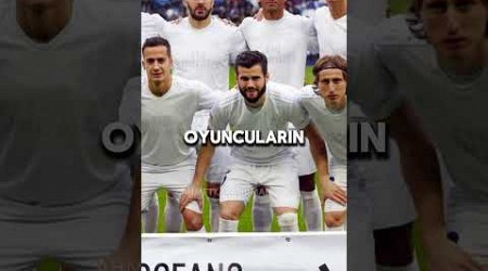 Real Madrid forması sahada eridi