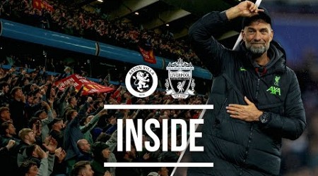 Inside: Behind The Scenes from Klopp&#39;s Final Away Match | Aston Villa 3-3 Liverpool