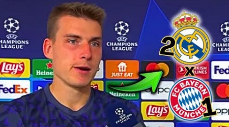 ¡MIRA LO QUE DIJO LUNIN TRAS LA CLASIFICACION DEL REAL MADRID ANTE EL BAYERN MUNICH EN CHAMPIONS!