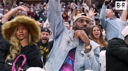 LeBron James Gets a Standing Ovation in Cleveland for Cavs vs. Celtics Game 4