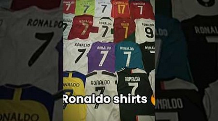 Ronaldo shirts