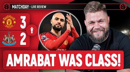 &quot;Amrabat Surprised Me!&quot; | Ste Howson Review | Man U 3-2 Newcastle