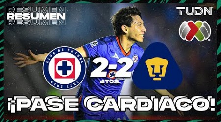 HIGHLIGHTS | Cruz Azul 2 (4)-(2) 2 Pumas | CL2024 - Liga Mx 4tos | TUDN