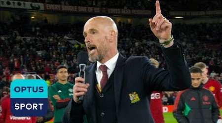 TEN HAG SPEECH: &#39;We will bring the cup back to Old Trafford&#39; 