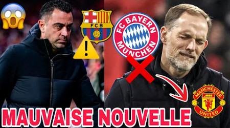 LES RAISONS de la colère du Barça envers XAVI dévoilée : Le Bayern Munich officialise le départ de