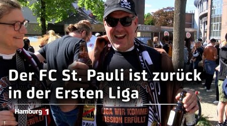 Nach 13 Jahren: Der FC St. Pauli steigt in die Bundesliga auf