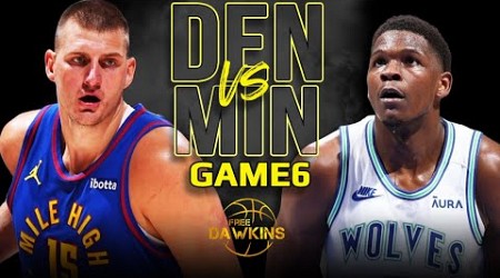 Denver Nuggets vs Minnesota Timberwolves Game 6 Full Highlights | 2024 WCSF | FreeDawkins