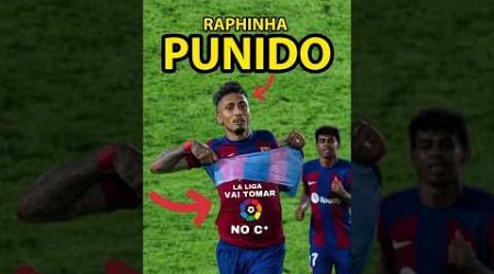 RAPHINHA foi de ARRASTA no BARCELONA só pq fez… #futebol #shorts