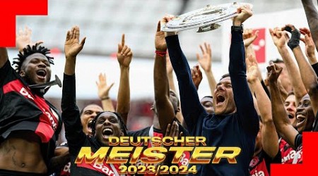 DIE Meister-Momente: Xabi Alonso und Lukas Hradecky kriegen die Schale | Bundesliga | Ungeschlagen!