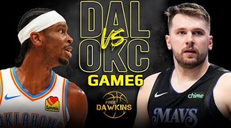 Dallas Mavericks vs OKC Thunder Game 6 Full Highlights | 2024 WCSF | FreeDawkins