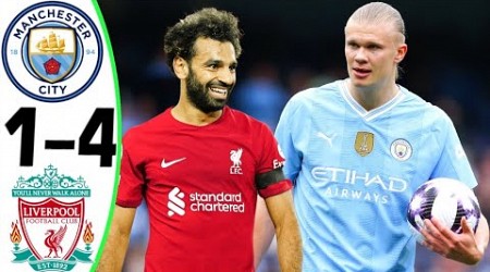 Manchester City vs Liverpool 1-4 - All Goals and Highlights - 2024 