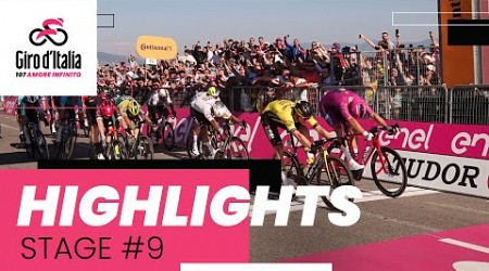 Giro d&#39;Italia 2024 | Stage 9: Highlights