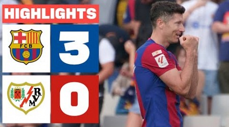 FC BARCELONA 3 - 0 RAYO VALLECANO | RESUMEN LALIGA EA SPORTS