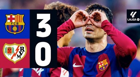 FC BARCELONA 3 vs 0 RAYO VALLECANO | LALIGA 2023/24 MD37