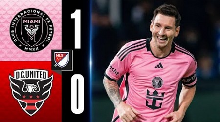 Inter Miami 1-0 DC United | Resumen | MLS 2024