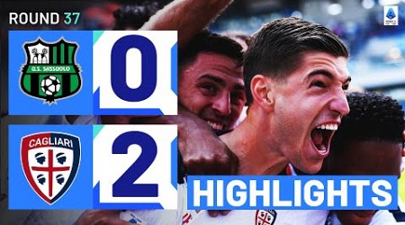 SASSUOLO-CAGLIARI 0-2 | HIGHLIGHTS | Cagliari secure top flight status! | Serie A 2023/24