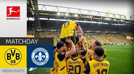 Marco Reus Letztes Spiel | Borussia Dortmund - SV Darmstadt 4-0 Highlights Bundesliga 2024