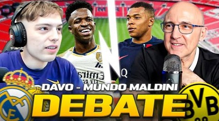 DEBATE CON MUNDO MALDINI: ¿MBAPPE O VINI JR? ¿MADRID O BORUSSIA? ¿EL PROBLEMA DEL UNITED? (2024)