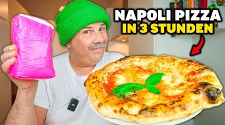 Original NAPOLI PIZZA in 3 STUNDEN backen mit diesem MEHL!