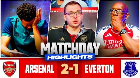 Arsenal Miss Out On The Title | Arsenal 2-1 Everton | Match Day Highlights