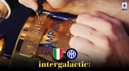 The engraving of Inter&#39;s trophy | #InterGalactic | Inter Scudetto | Serie A 2023/24