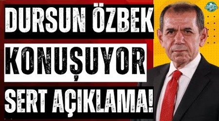 Galatasaray Başkanı Dursun Özbek konuşuyor | Ali Koç Türk futbolu için beka problemidir