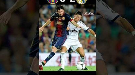 Spectacular 2012 Super Cup: Tito Vilanova&#39;s Barcelona VS José Mourinho&#39;s Real Madrid