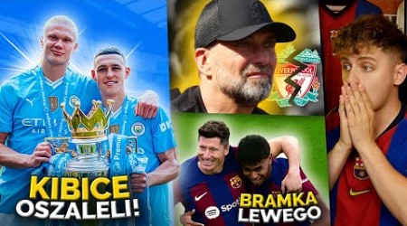 Manchester City ZNÓW MISTRZEM Anglii! WZRUSZAJĄCE POŻEGNANIE Jurgena Kloppa! Barcelona WICEMISTRZEM!