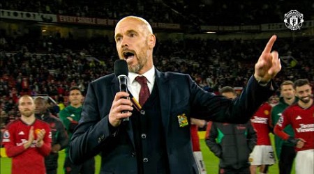 Erik ten Hag&#39;s Old Trafford Speech 