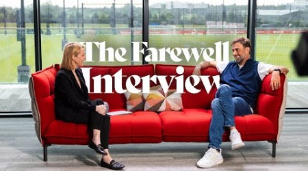 Jürgen Klopp: The Farewell Interview | &#39;Nothing would have happened without the people&#39;