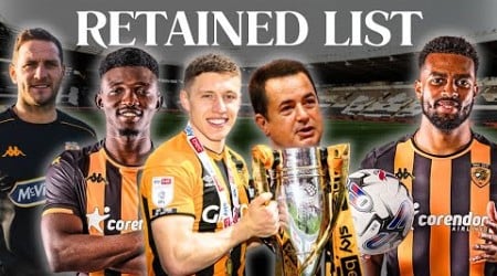 Hull City&#39;s Retained List 2024 Is CONFIRMED