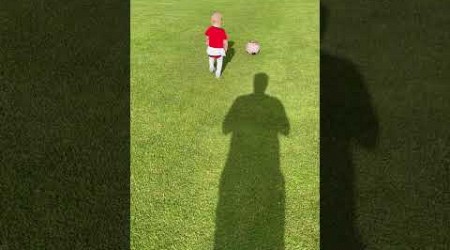 Baller ⚽️❤️ #shorts #baby #cute #babygirl #fun #cutebaby #babyshorts #saints #southampton #football