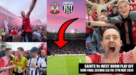 INSANE SCENES AT A WILD ST MARYS AS SOUTHAMPTON BOOK A PLACE AT WEMBLEY IN THE PLAY OFF FINAL