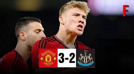 Manchester United vs Newcastle (3-2) Highlights: Mainoo, Diallo, Hojlund Goals