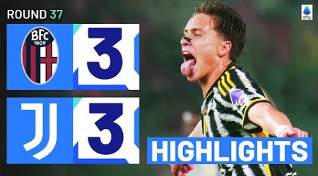 BOLOGNA-JUVENTUS 3-3 | HIGHLIGHTS | Juve come back from THREE goals down | Serie A 2023/24