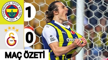 Fenerbahçe - Galatasaray 1-0 Maç Özeti va Golleri Fener FB- GS 2024