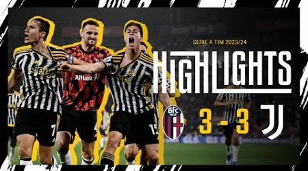 HIGHLIGHTS | BOLOGNA 3-3 JUVENTUS | Chiesa, Milik &amp; Yildiz complete the COMEBACK | Serie A