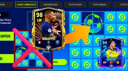 TOTS Ligue 1 Tips and Trick Pack Opening in EA FC Mobile 24!! UCL FINAL