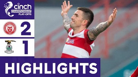 Hamilton Academical 2-1 Inverness CT | 35 Yard Screamer Secures Win | cinch Championship Play-Offs