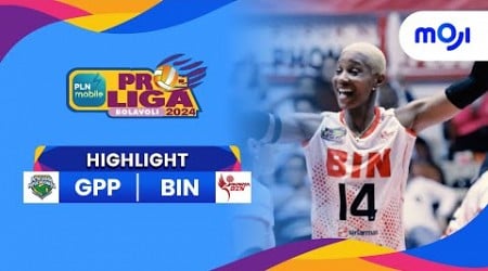 Petrokimia Pupuk Indonesia VS BIN 1-3 | Highlight PLN Mobile Proliga 2024