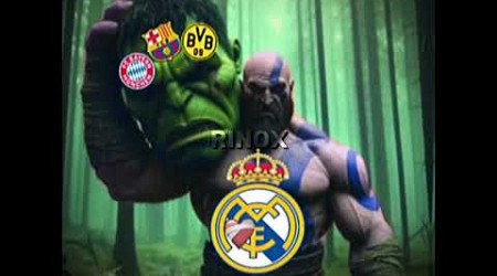 Real Madrid vs 3 clubs ☠️