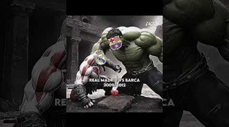 Real Madrid vs Barca❤️‍