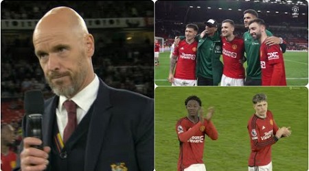 Manchester United Players Lap of Honour &amp; Ten Hag Speech at Old Trafford ❤️