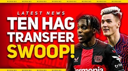 Frimpong TRANSFER Boost! Ten Hag NOT LEAVING! Man Utd Transfer News